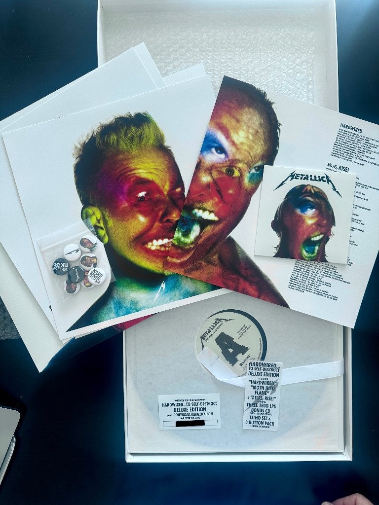 Metallica — Hardwired to self-destruct, luxe vinylboxset, Boxset, Heavy metal, Ophalen of Verzenden, Zo goed als nieuw