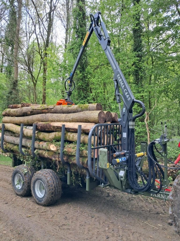 Ensemble forestier FARMA T de 7 tonnes pour tracteur, Articles professionnels, Enlèvement