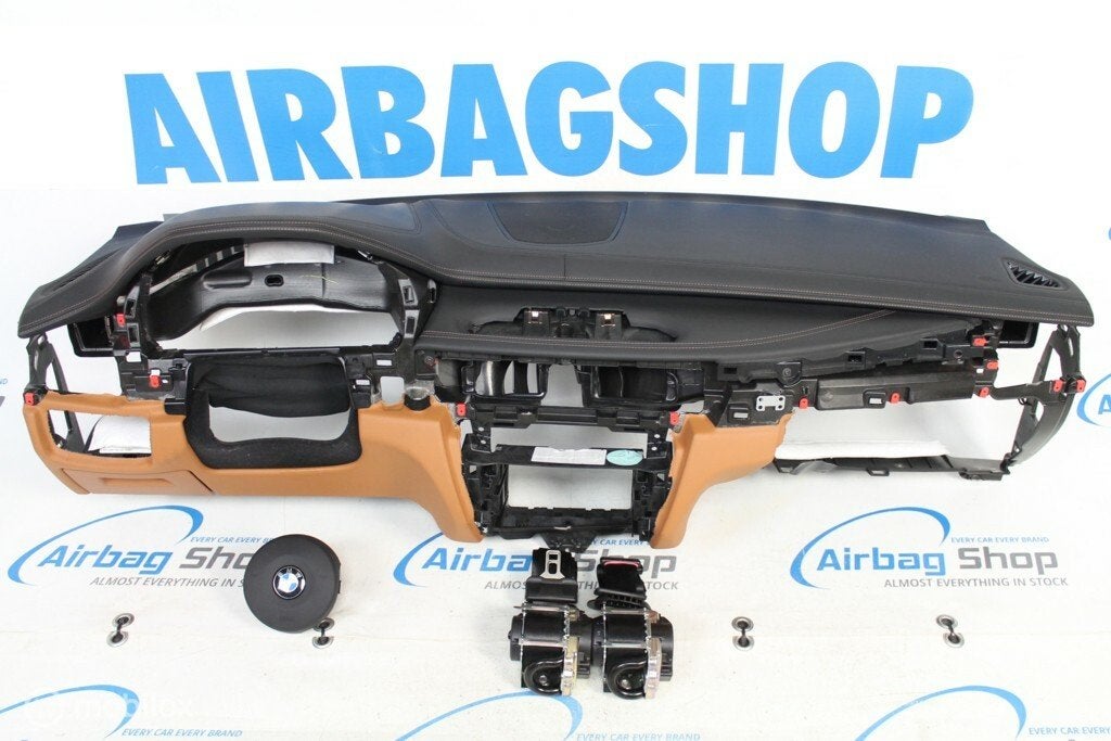 Airbag kit Tableau de bord cuir BMW X5 F15, Enlèvement ou Envoi, Utilisé