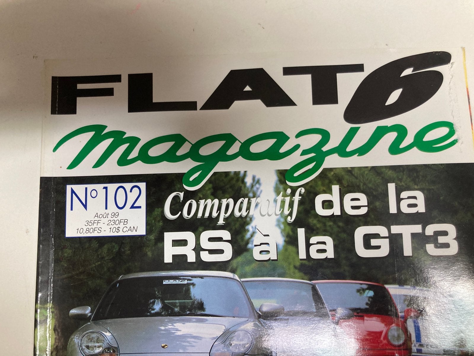 Flat 6 magazines PORSCHE, Enlèvement ou Envoi, Journal ou Magazine