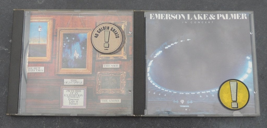 Deux CD d' EMERSON LAKES & PALMER, Cd's en Dvd's, Verzenden, Zo goed als nieuw, Alternative Rock
