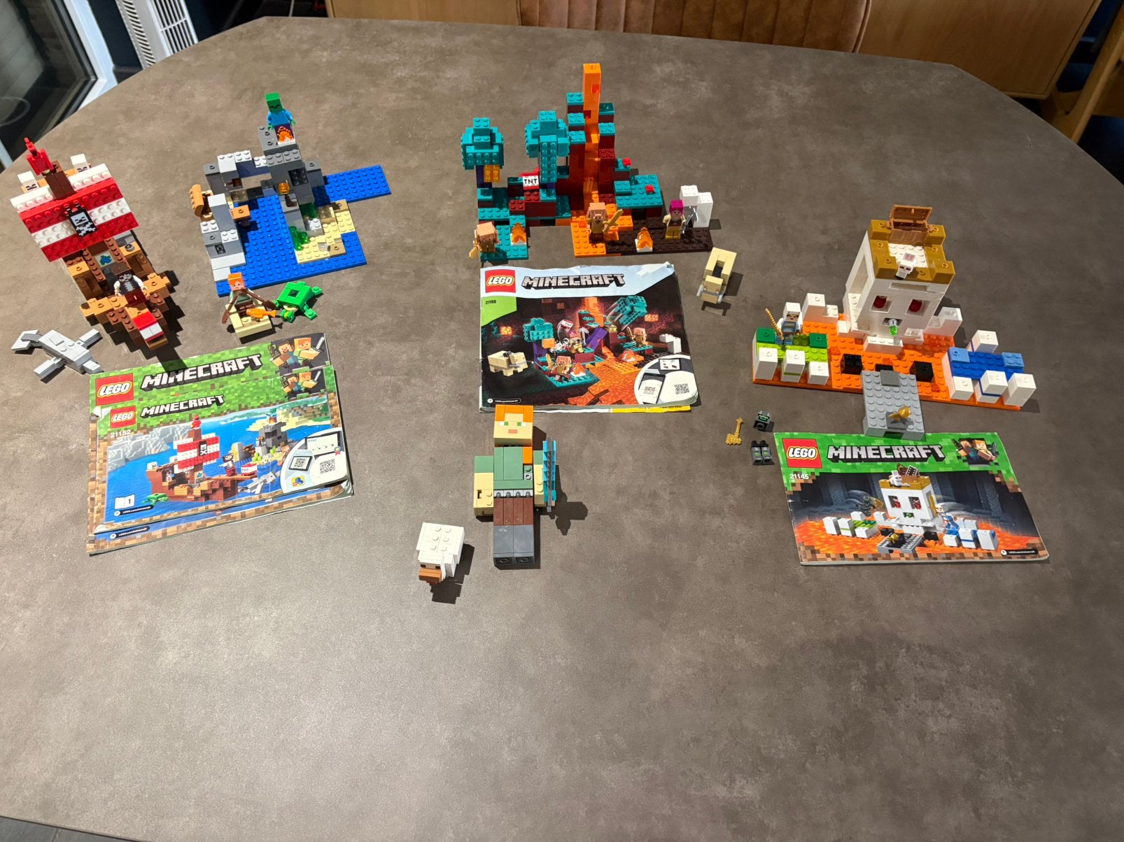 Lot Lego Minecraft, Enlèvement, Comme neuf, Lego, Minecraft