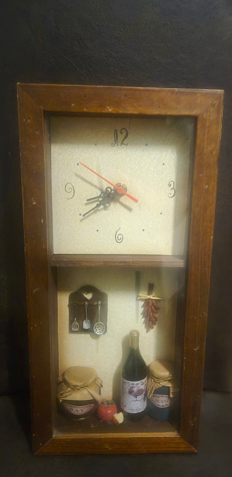 horloge murale vintage de cuisine, Ophalen of Verzenden