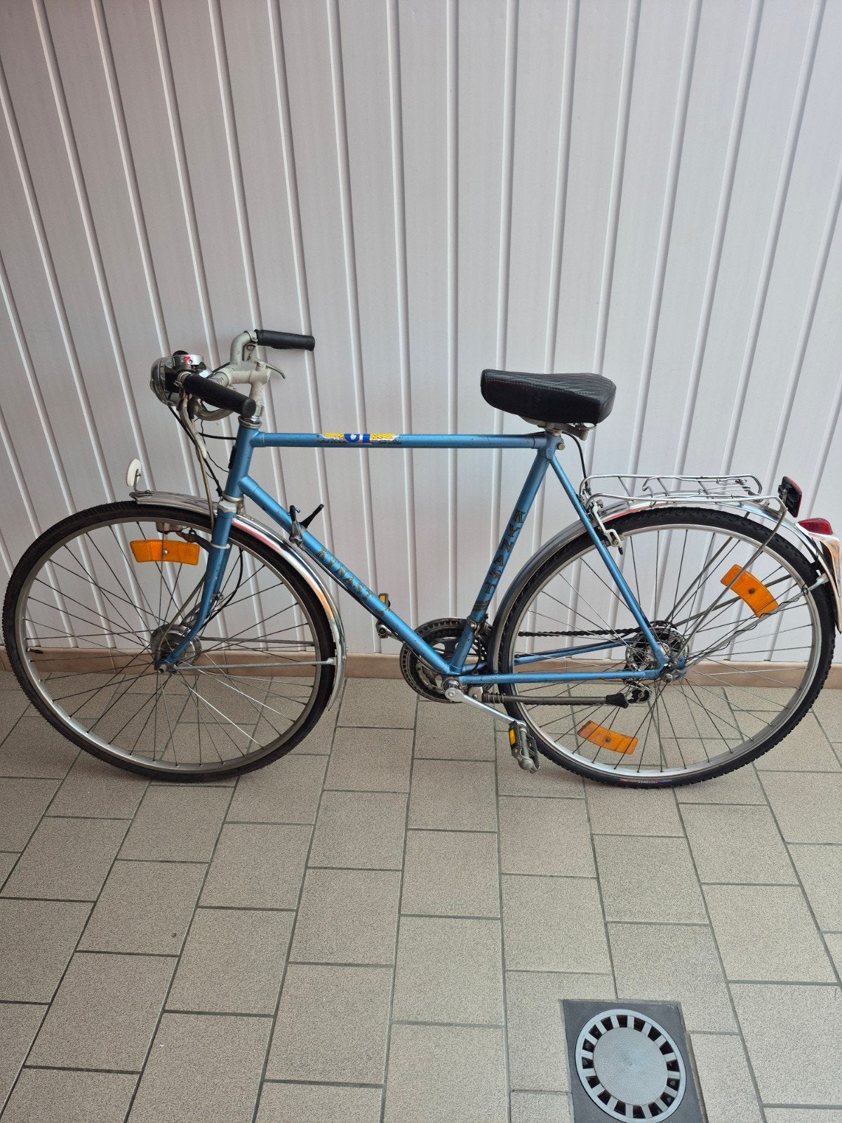 Vintage fiets, Fietsen en Brommers, Fietsen | Heren | Sportfietsen en Toerfietsen, Ophalen, Trommelrem, 28 inch