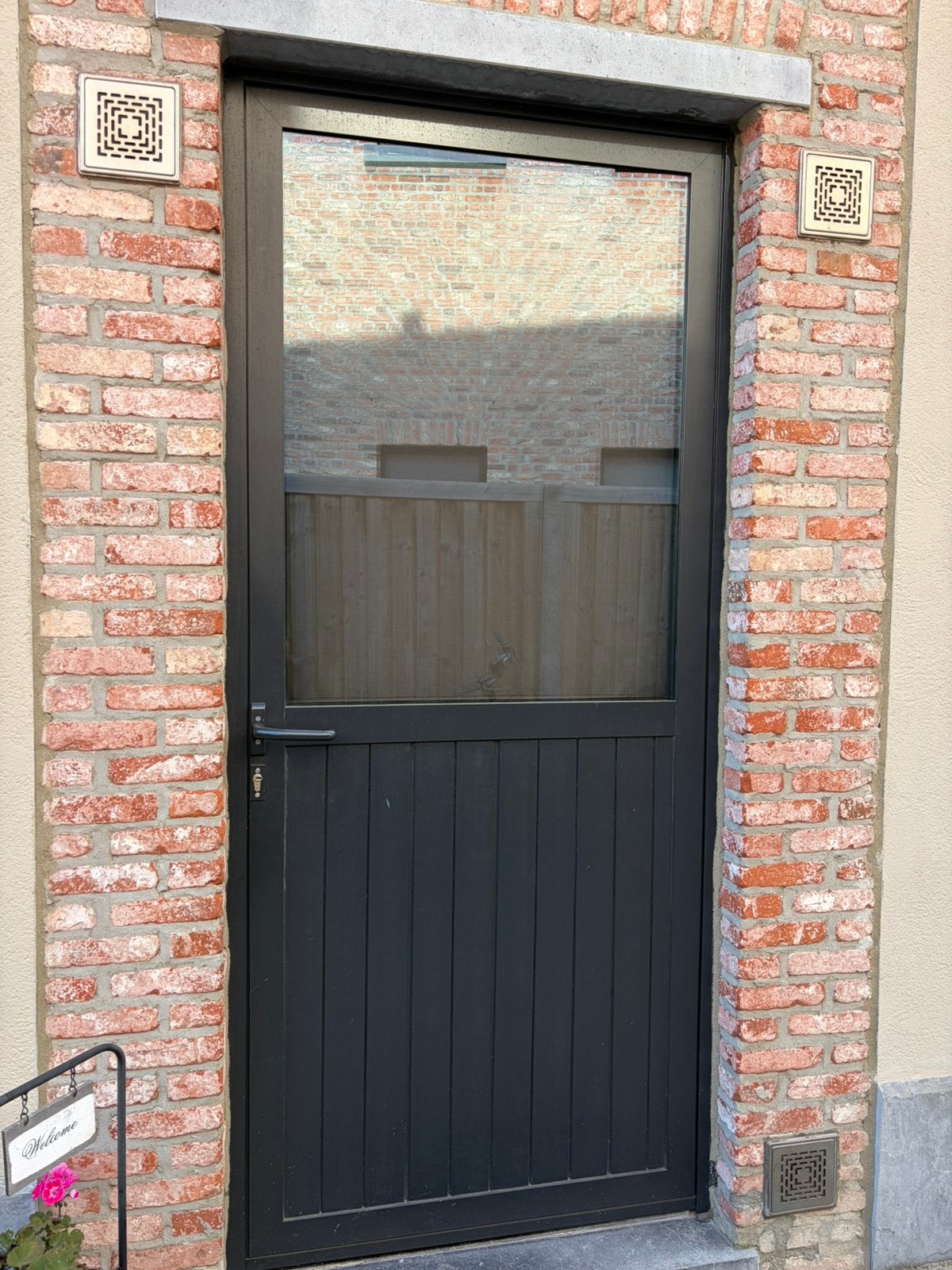 Buitendeuren aluminium, Doe-het-zelf en Bouw, Gebruikt, 215 cm of meer, Ophalen, 100 tot 120 cm