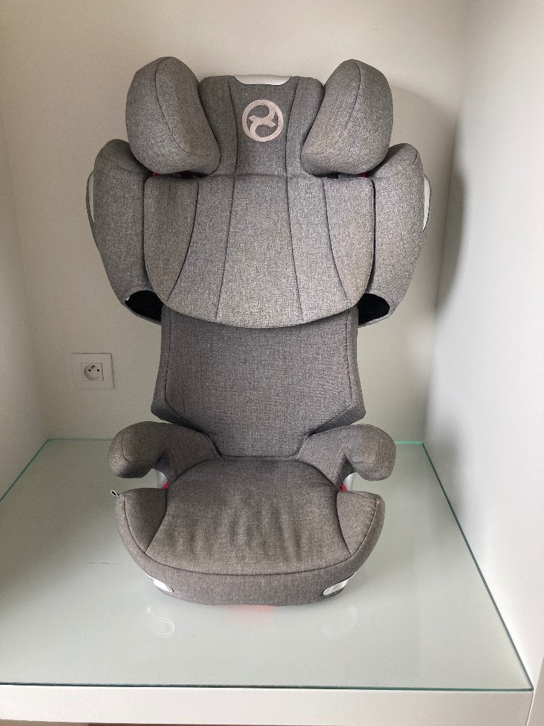 Cybex Solution Q3 Fix plus, Kinderen en Baby's, Autogordel of Isofix, Gebruikt, 15 t/m 36 kg, Afneembare rugleuning