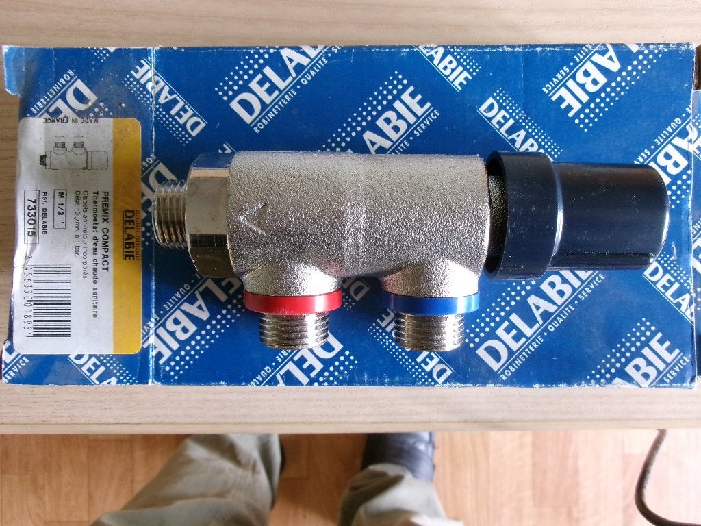 Thermostat Premix Compact Delabie 1/2, Bricolage & Construction, Enlèvement ou Envoi, Neuf