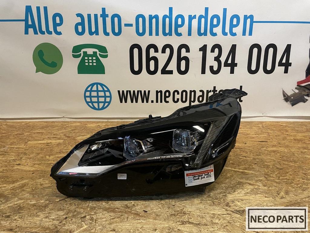 PEUGEOT 3008 5008 VOL LED KOPLAMP LINKS ORIGINEEL 89914261, Gebruikt, -, -, Ophalen of Verzenden