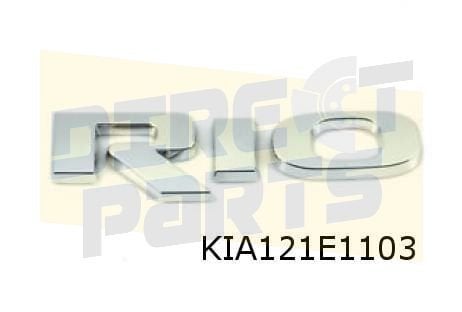 Kia Rio achterklepembleem tekst  ''Rio''  Origineel!  86310H, Neuf, Kia, -, -