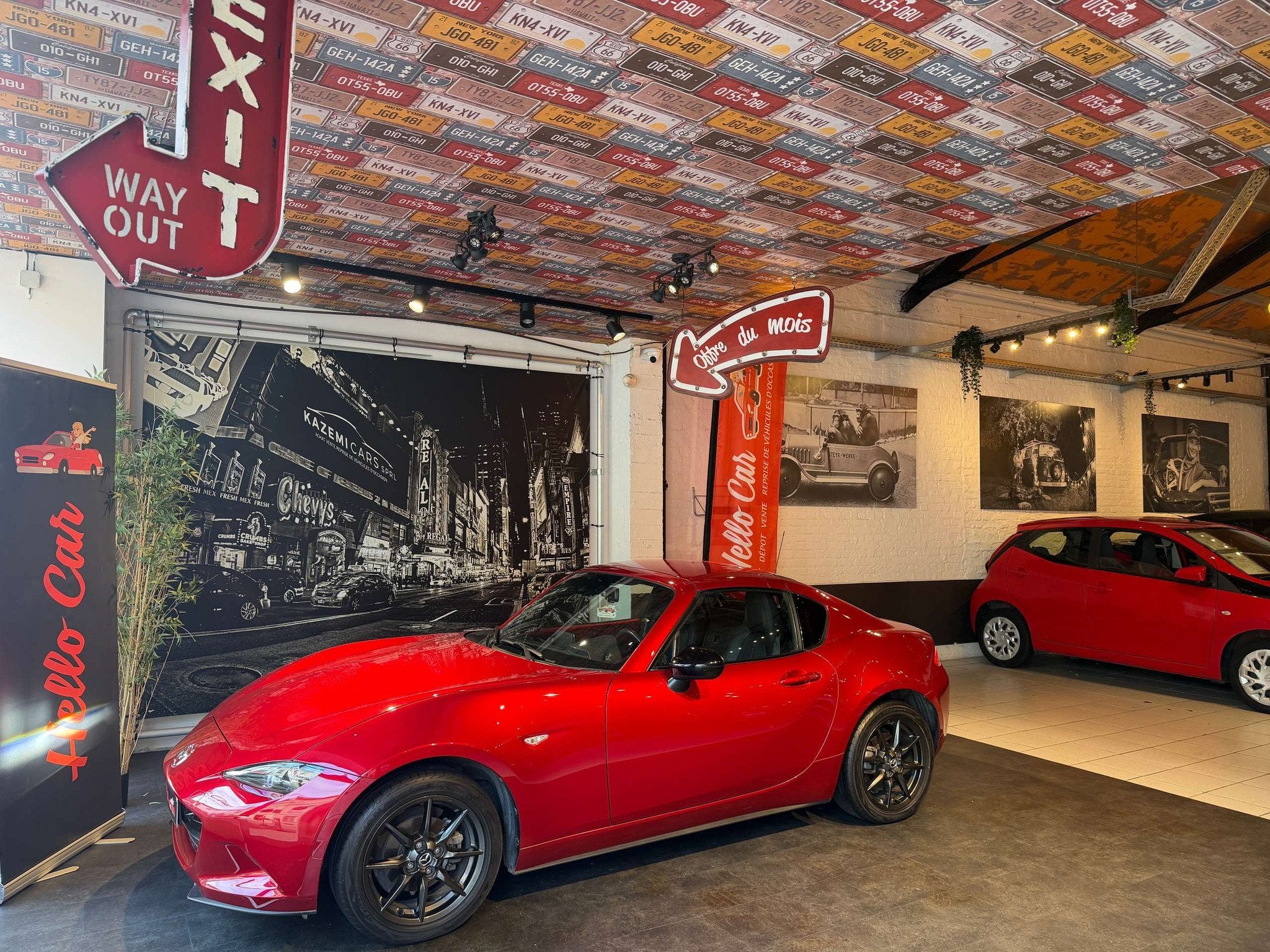 Mazda MX-5 MX-5 1.5i Skyactiv-G * RF * HARDTOP * CUIRS * BOS, Auto's, Gebruikt, Cabriolet, Adaptive Cruise Control, Leder