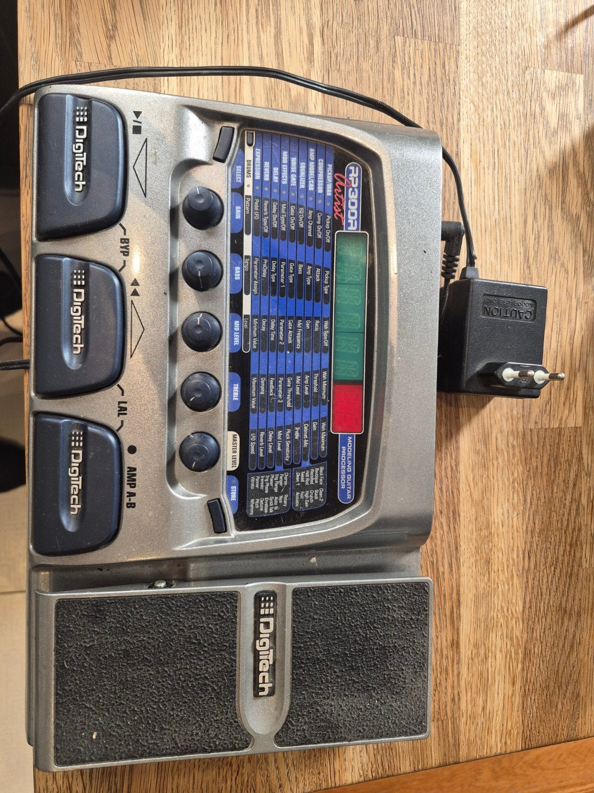 DigiTech RP300A Artist – pédalier multi-effets guitare, Enlèvement