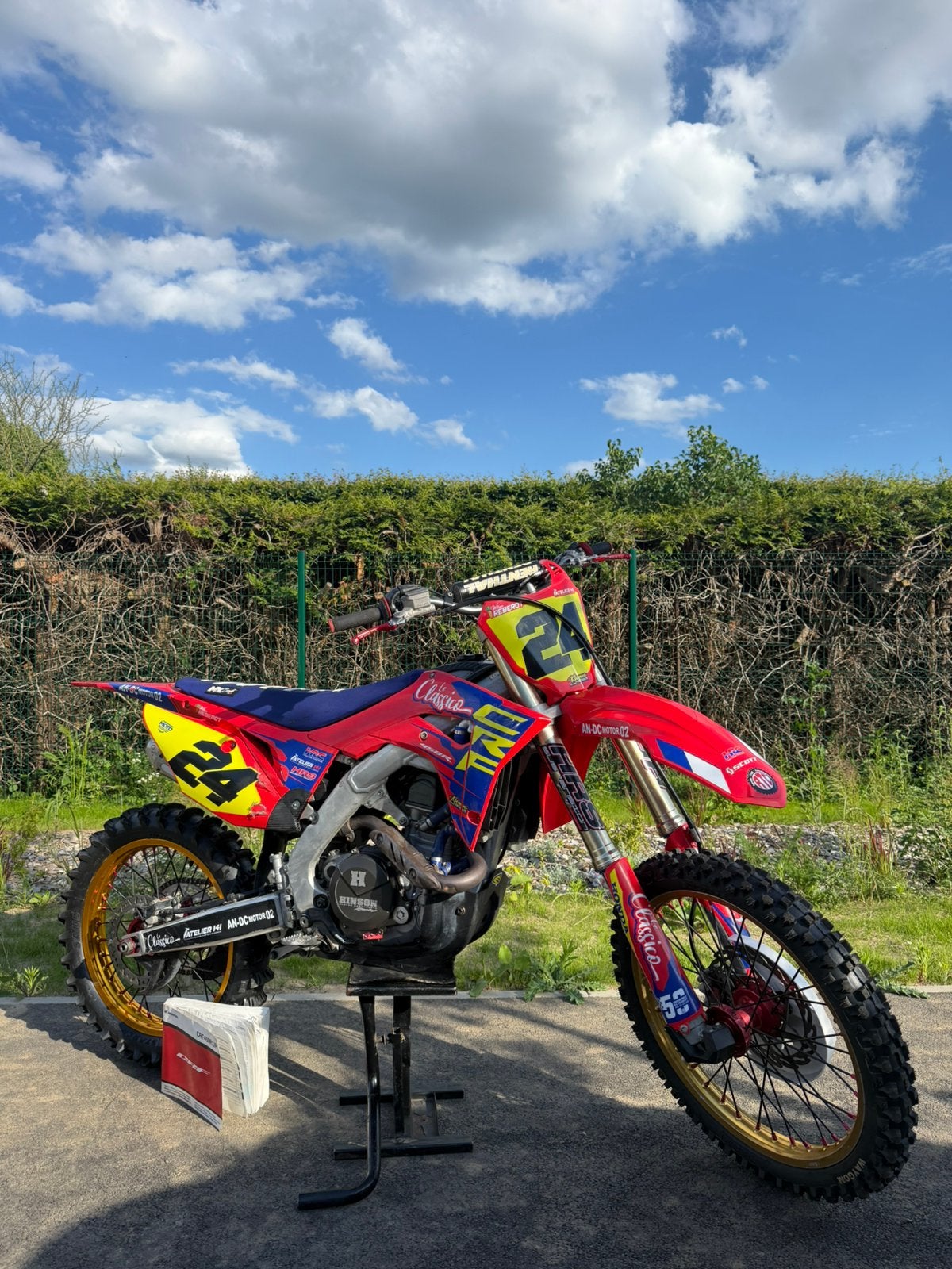 450 crf 2019, Motoren, Motoren | Honda, Particulier, Crossmotor, 1 cilinder, Occasion, Ophalen