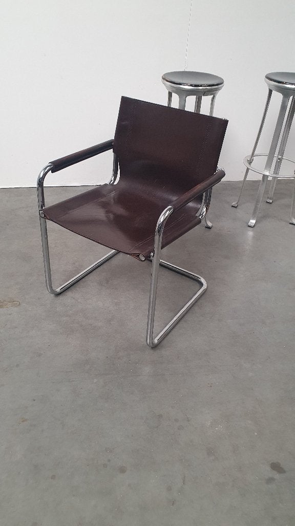 Mart Stam S34/B vintage stoel fasem Italië 70s, Ophalen