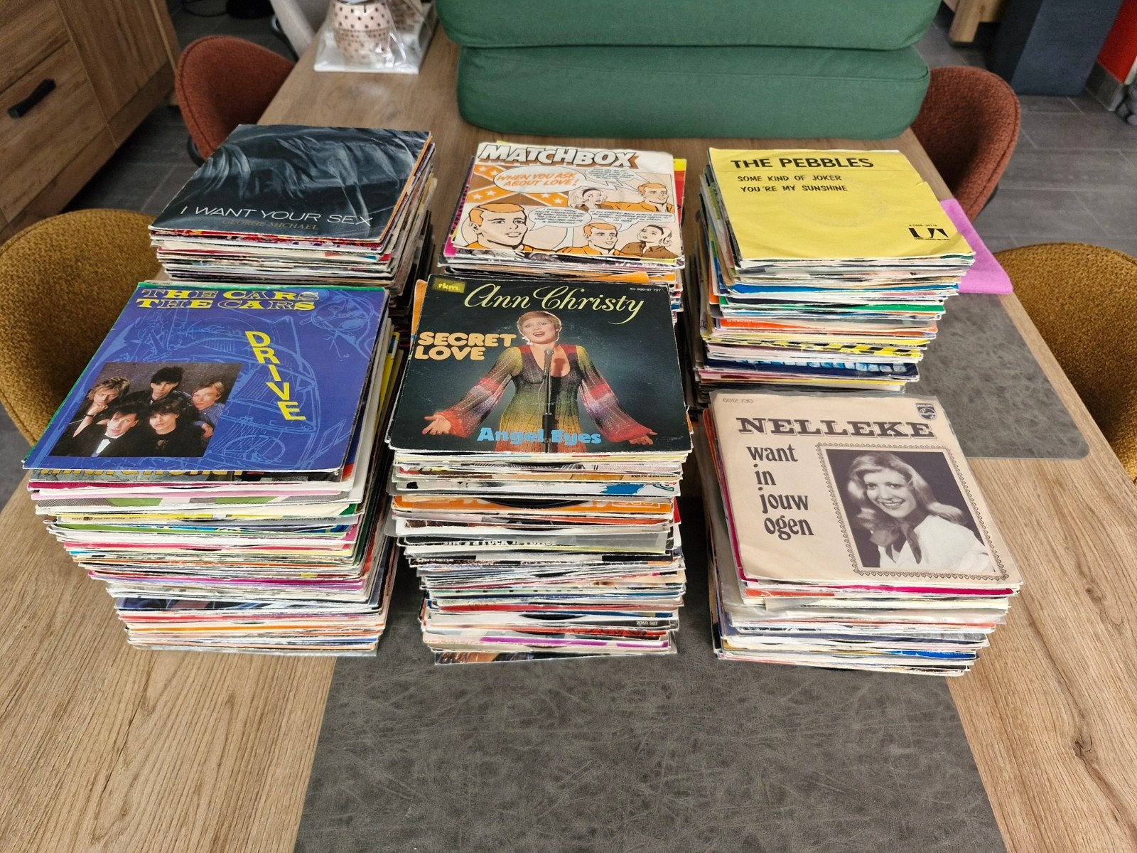 550 singels..., CD & DVD, Vinyles | Autres Vinyles, Enlèvement