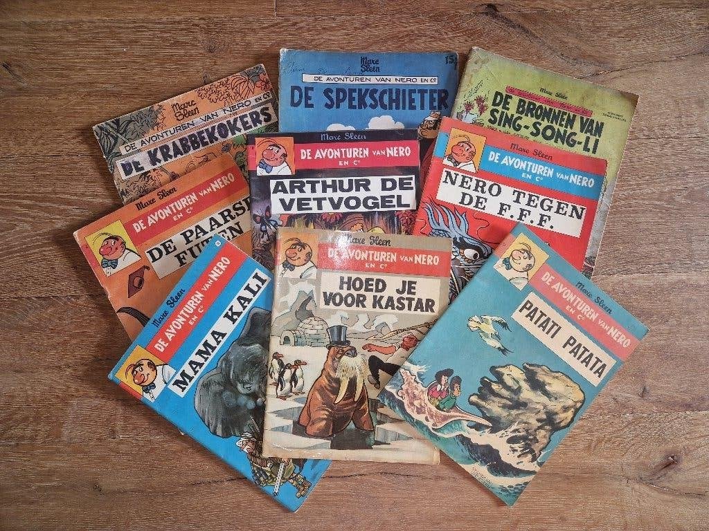 8 Strips van Nero, Boeken, Meerdere stripboeken, Ophalen of Verzenden, Gelezen