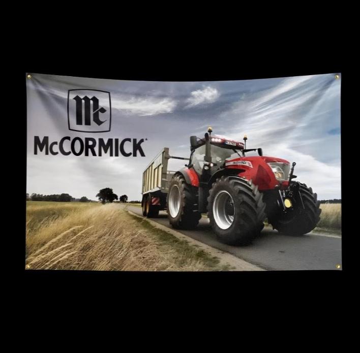Grote vlaggen McCormick (150x90cm), Ophalen of Verzenden, Nieuw