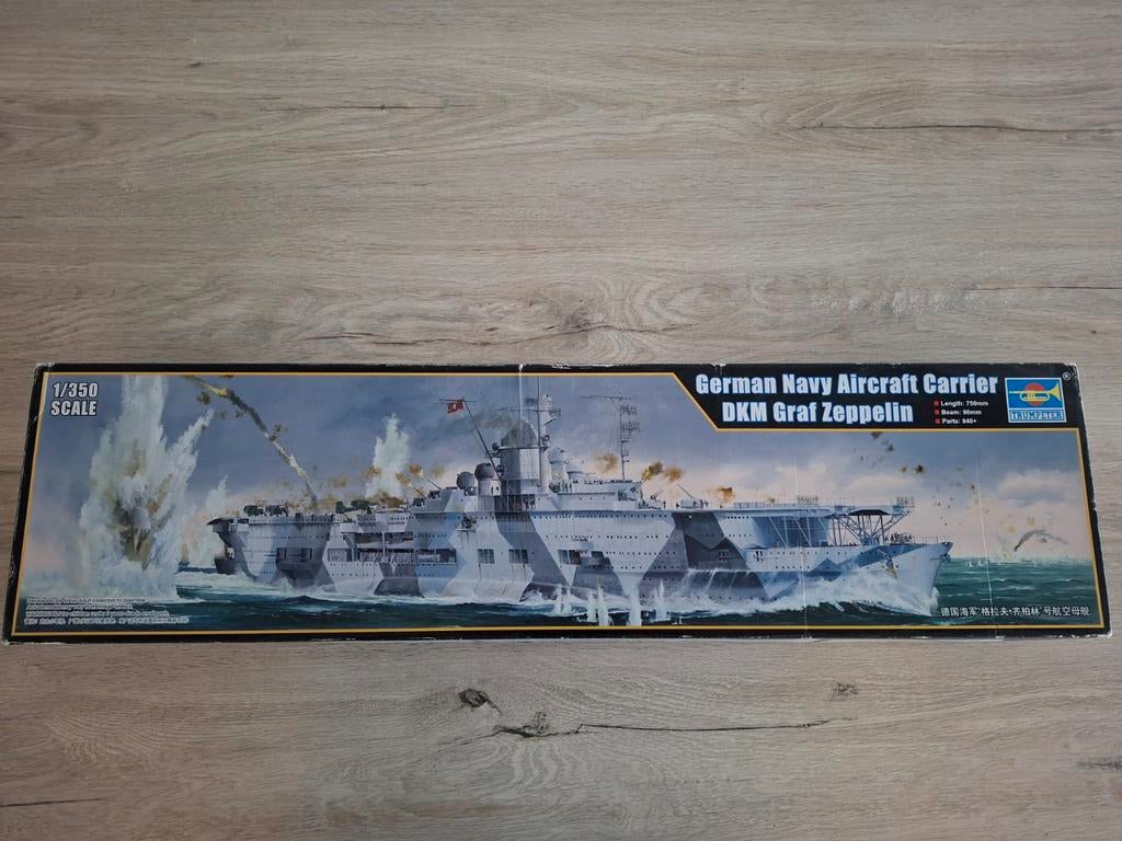 Trompette DKM Graf Zeppelin 1/350, Hobby & Loisirs créatifs, Modélisme | Bateaux & Navires, Enlèvement ou Envoi, Neuf, 1:200 ou moins