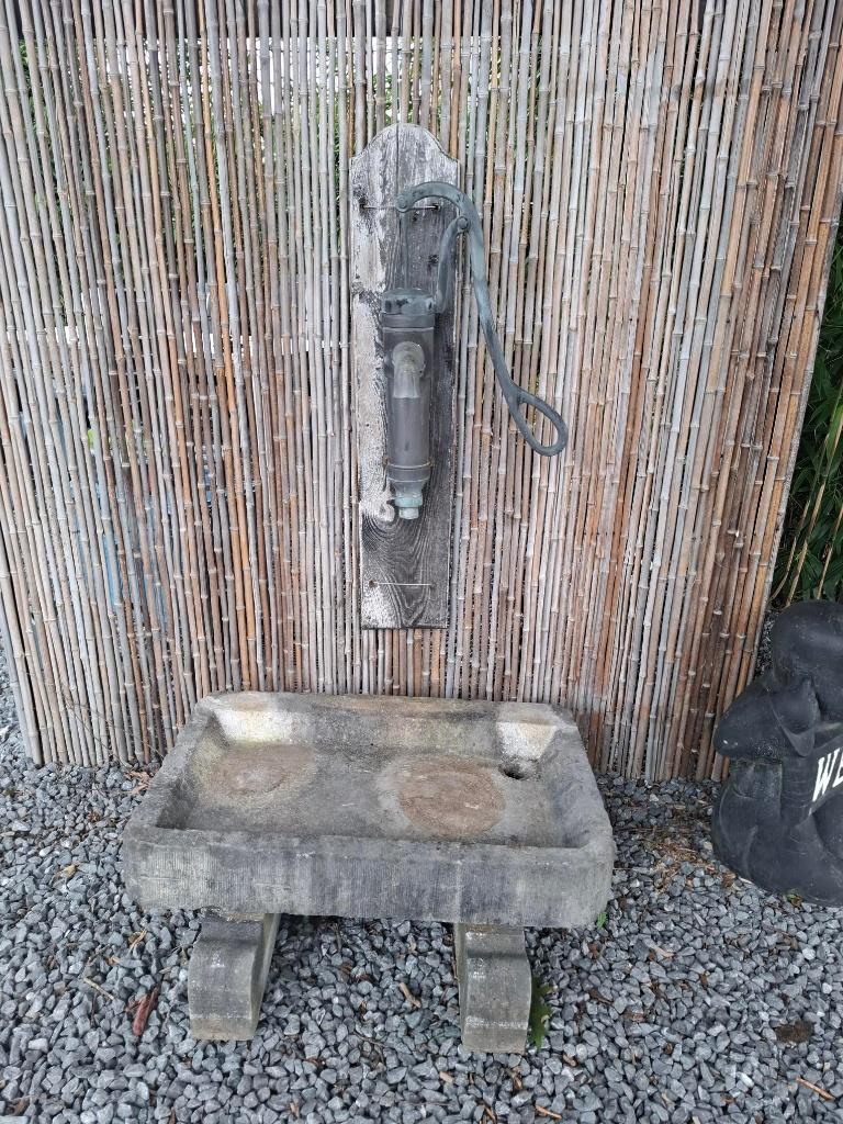 koperen waterpomp, Enlèvement, Utilisé