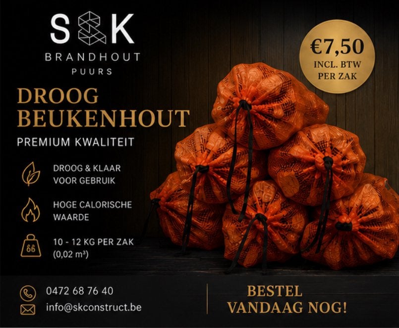 Brandhout te koop, Ophalen of Verzenden, Beukenhout, Blokken