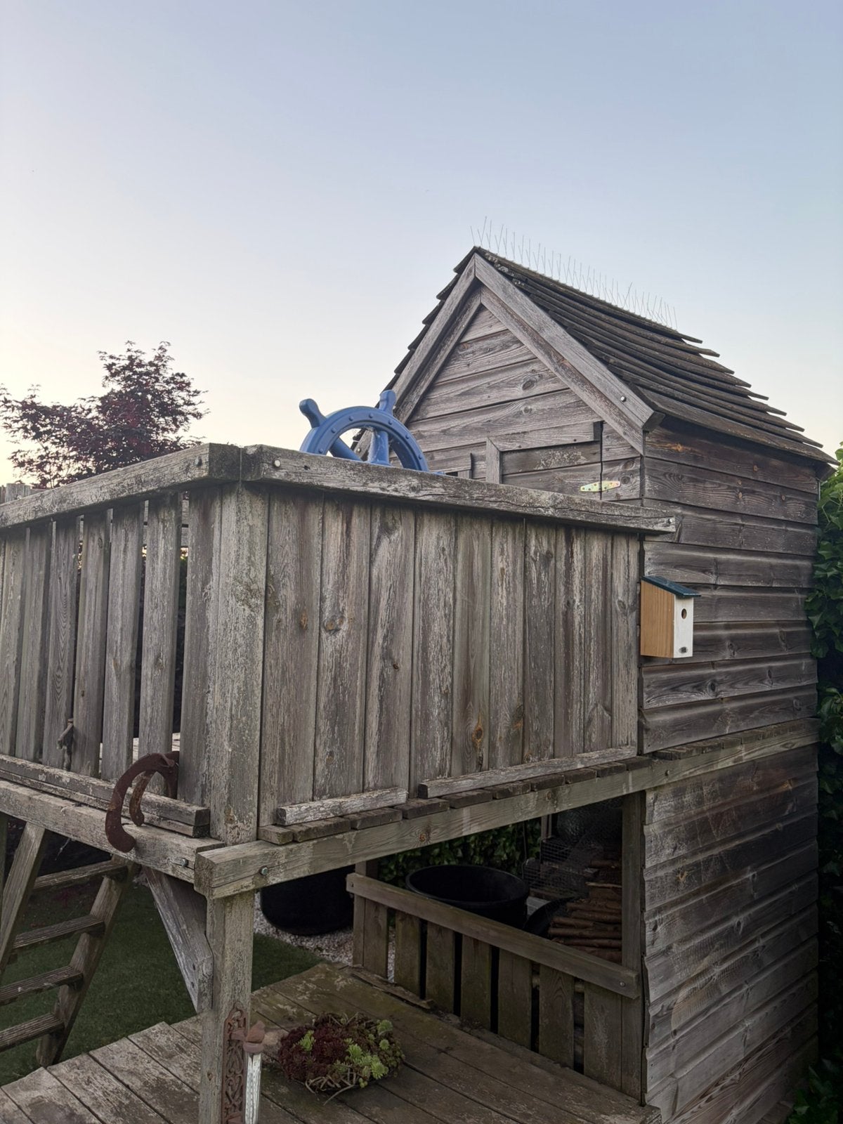 Speelhuis hout, Ophalen, Gebruikt, Hout