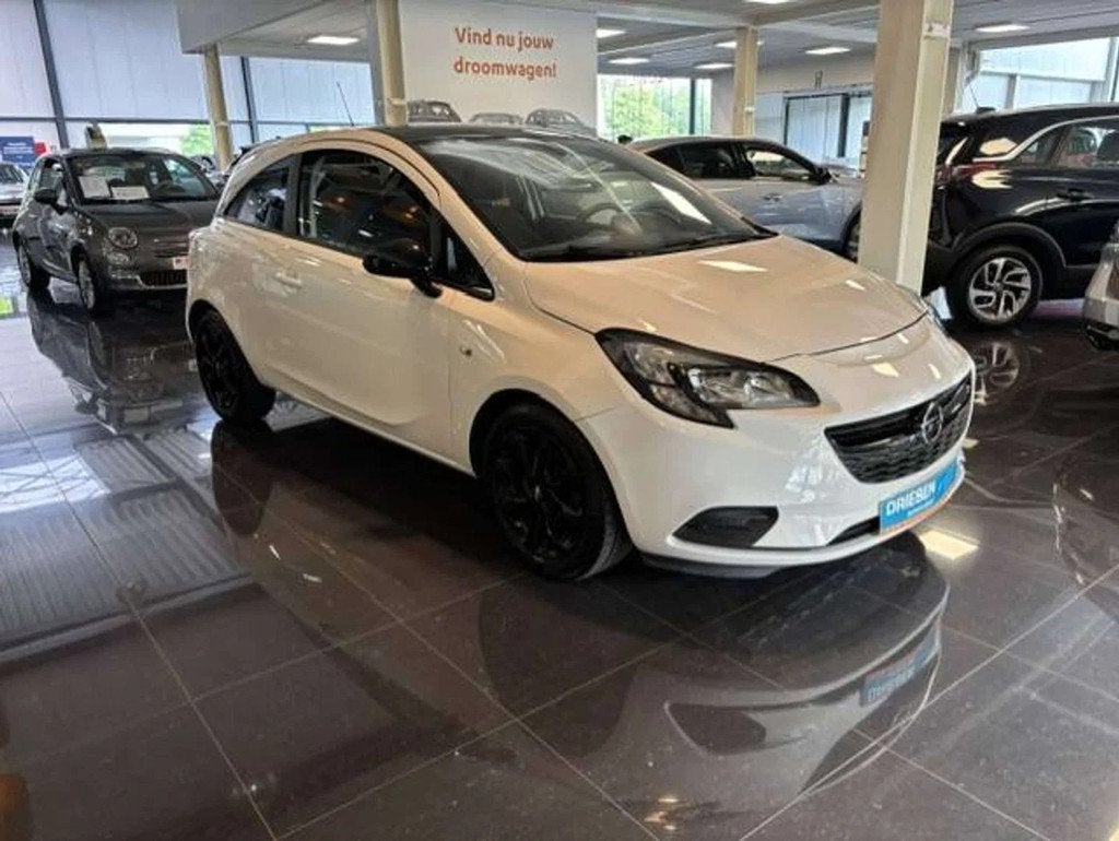 Opel Corsa Corsa 1.4i Black Edition /Navigatie/Automaat/1j g, Auto's, Automaat, Stof, Gebruikt, 4 cilinders