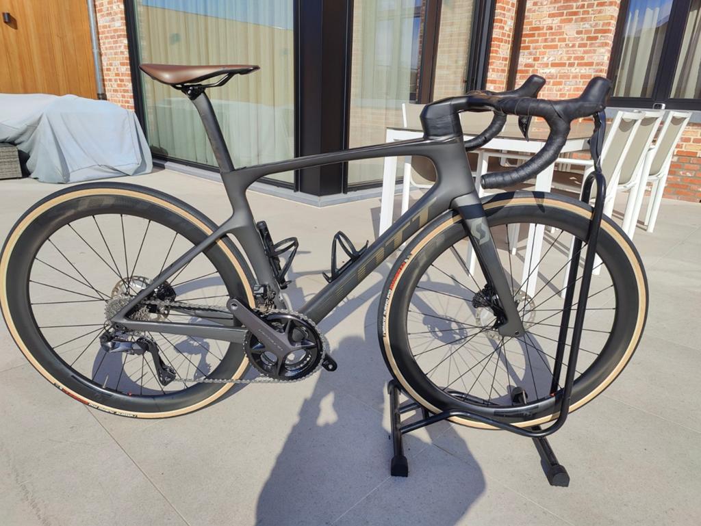 Scott foil rc 10 s52, 28 inch, Carbon, 49 tot 53 cm, Zo goed als nieuw