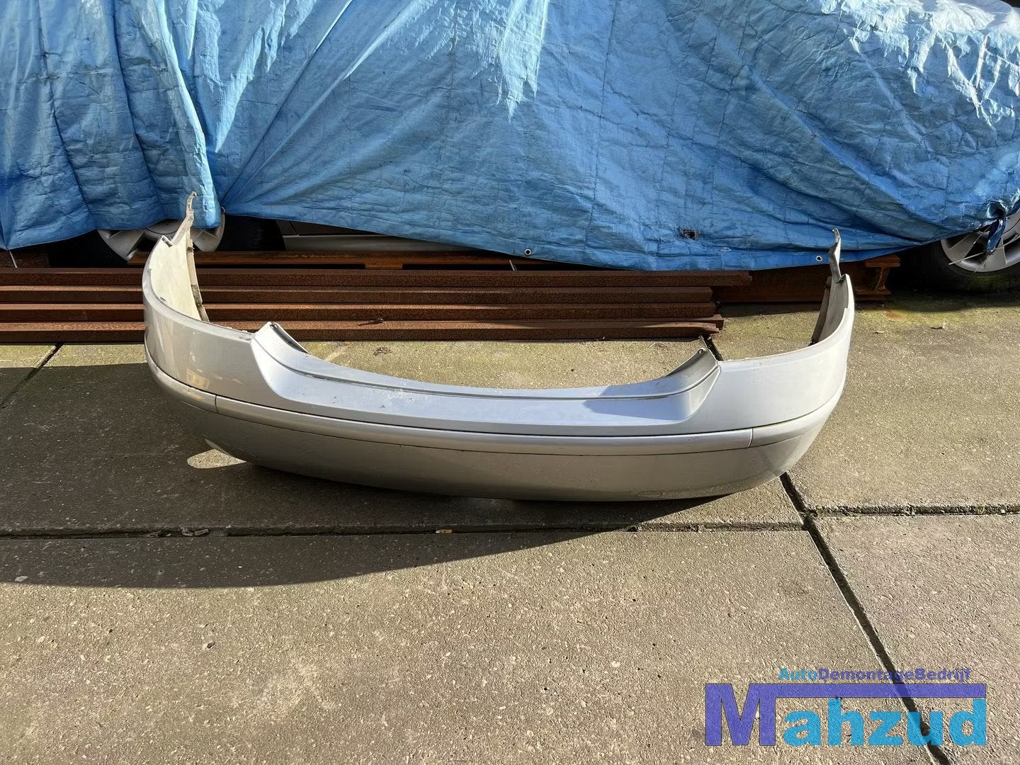 FORD MONDEO 3 Zilver 06 O6 achterbumper sedan 2000-2007, Gebruikt, Info@ford.com, Ford, Achter
