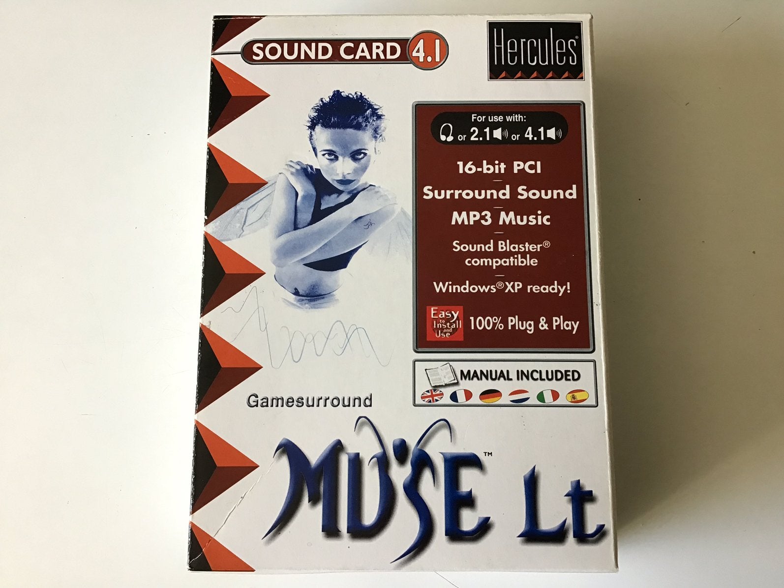 Hercules Gamesurround Muse LT geluidskaart, vintage., Ophalen, Nieuw, Hercules