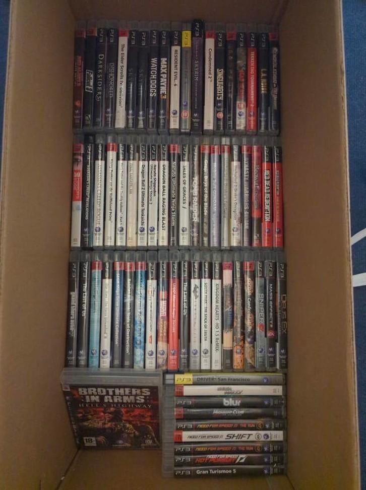 PlayStation 3 spellen collectie te koop, Ophalen of Verzenden, Zo goed als nieuw, Vanaf 3 jaar, Gekoppelde computers