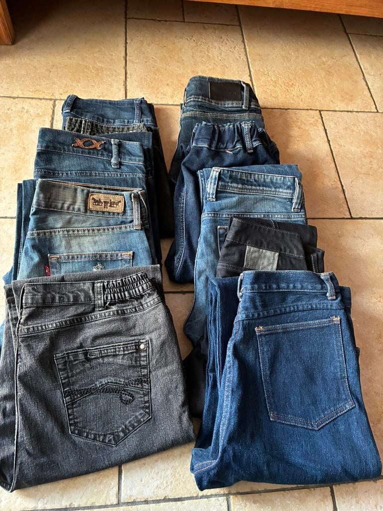 Lot de 9 jeans, Enlèvement, Comme neuf