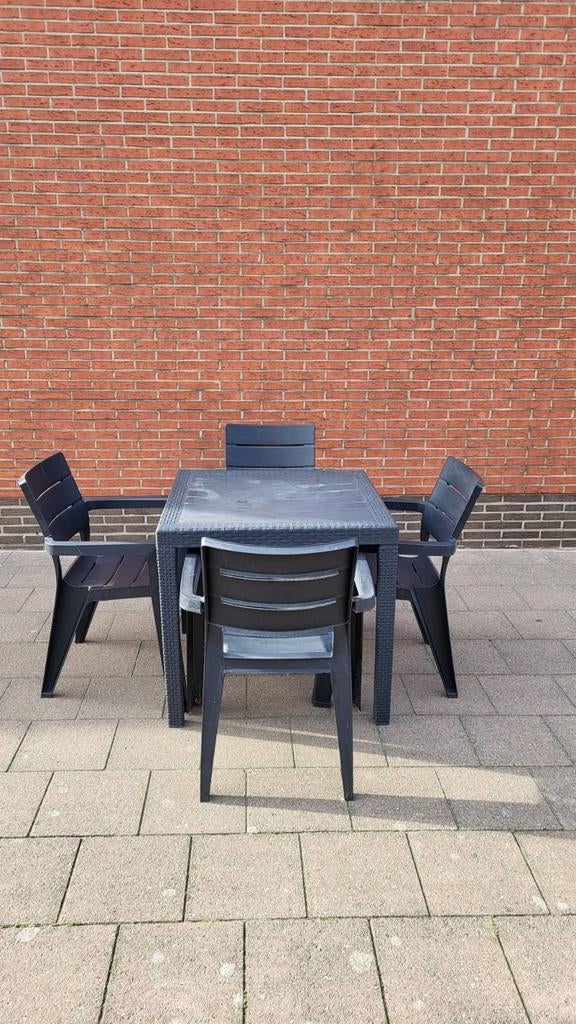 Zeer stevige tuinset ALLIBERT, Ophalen, Tuinset