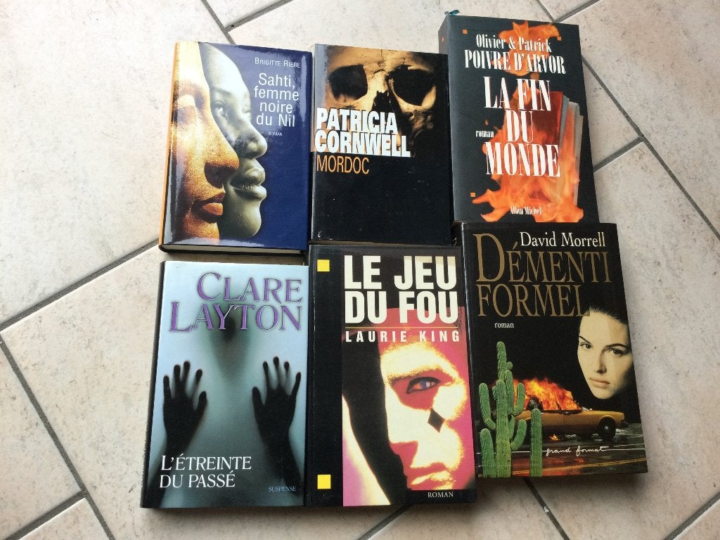 LOT"CORNWELL-RIEBE-LAYTON-MORELL-AVOR-KING, Enlèvement ou Envoi, MORELLE/LAYTON/CORNWELL/RIEBE...