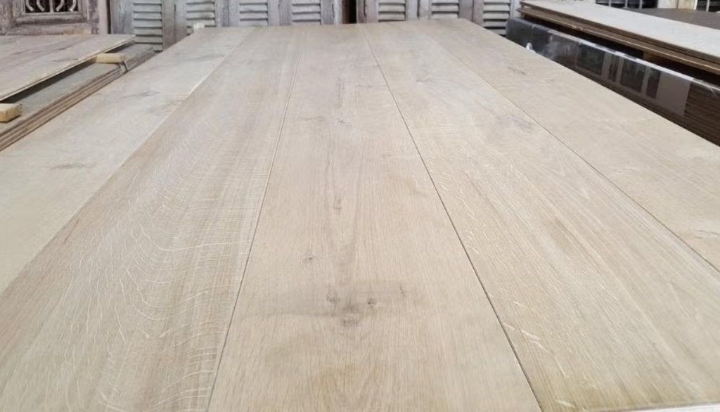 PARQUET EN CHÊNE, SOL STRATIFIÉ DE 14 MM-180 MM DE LARGEUR !, Enlèvement, Intérieur