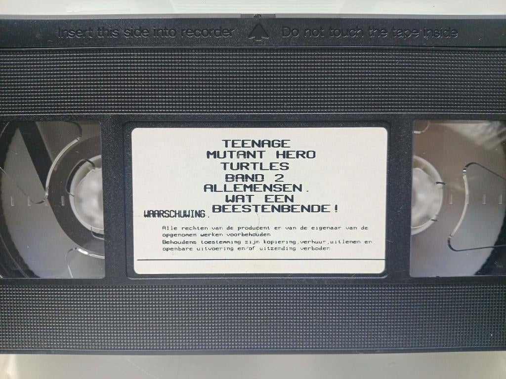 VHS Teenage Mutant Hero Turtles, Ophalen, Gebruikt, Film