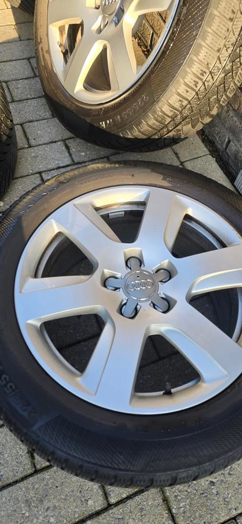Audi a6 c7 wielen met winterbanden, Enlèvement, Pneus hiver, Pneu(s)