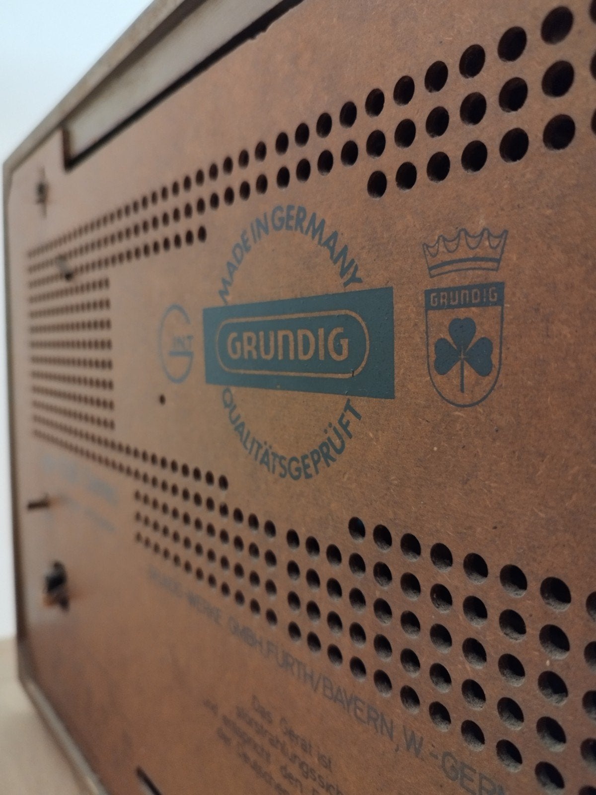 vintage radio, Enlèvement