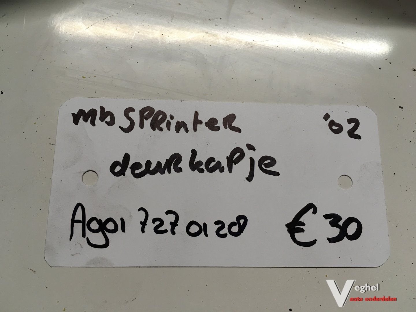 Mercedes Sprinter 2002 Deurkap Nieuw A 901 727 0128, -, Utilisé, -, -