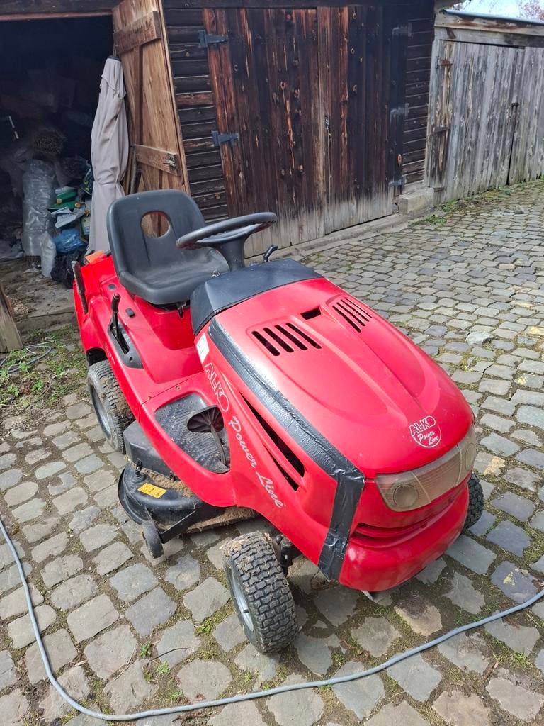 Tracteur tondeuse, Ophalen
