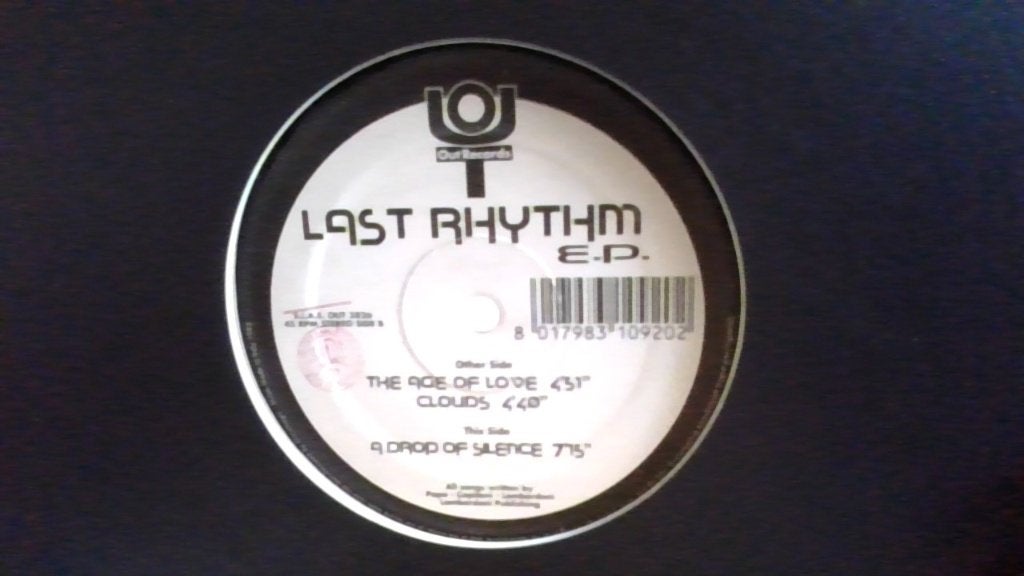 LAST RHYTHM " LAST RHYTHM EP. ", Gebruikt, Techno of Trance, Ophalen of Verzenden, 12 inch