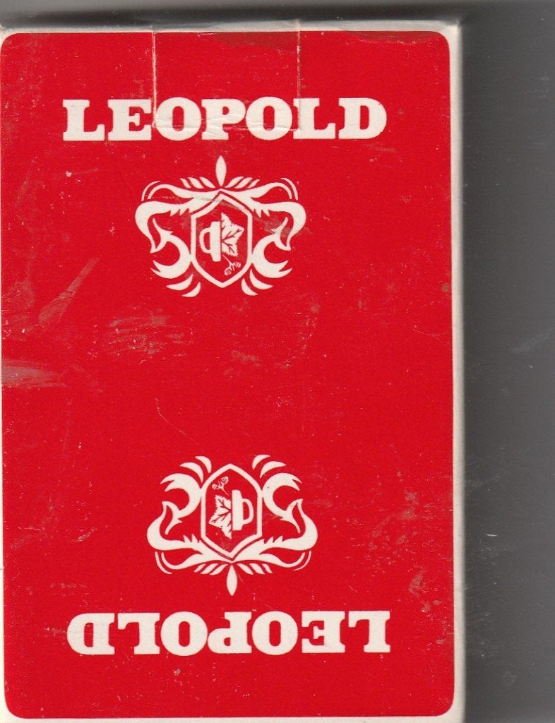 74 / VOL KAARTSPEL LEOPOLD ROOD, Collections, Enlèvement ou Envoi, Neuf, Carte(s) à jouer