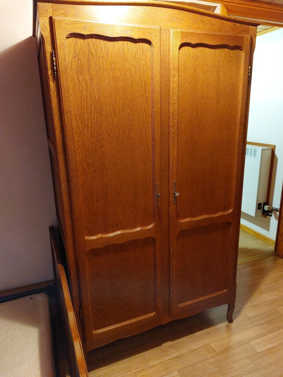 armoire en chêne, 50 à 100 cm, Chêne, Avec porte(s), 50 à 75 cm