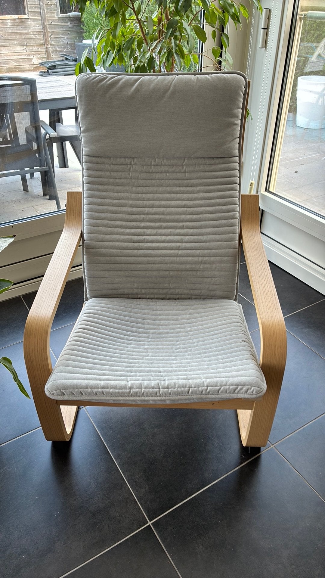 Fauteuil poang van ikea, Nieuw, Huis en Inrichting, Fauteuils, Nieuw, Hout, Ophalen