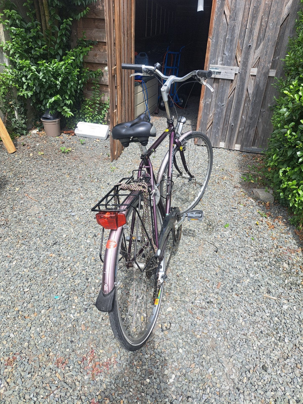 Herenfiets, Ophalen