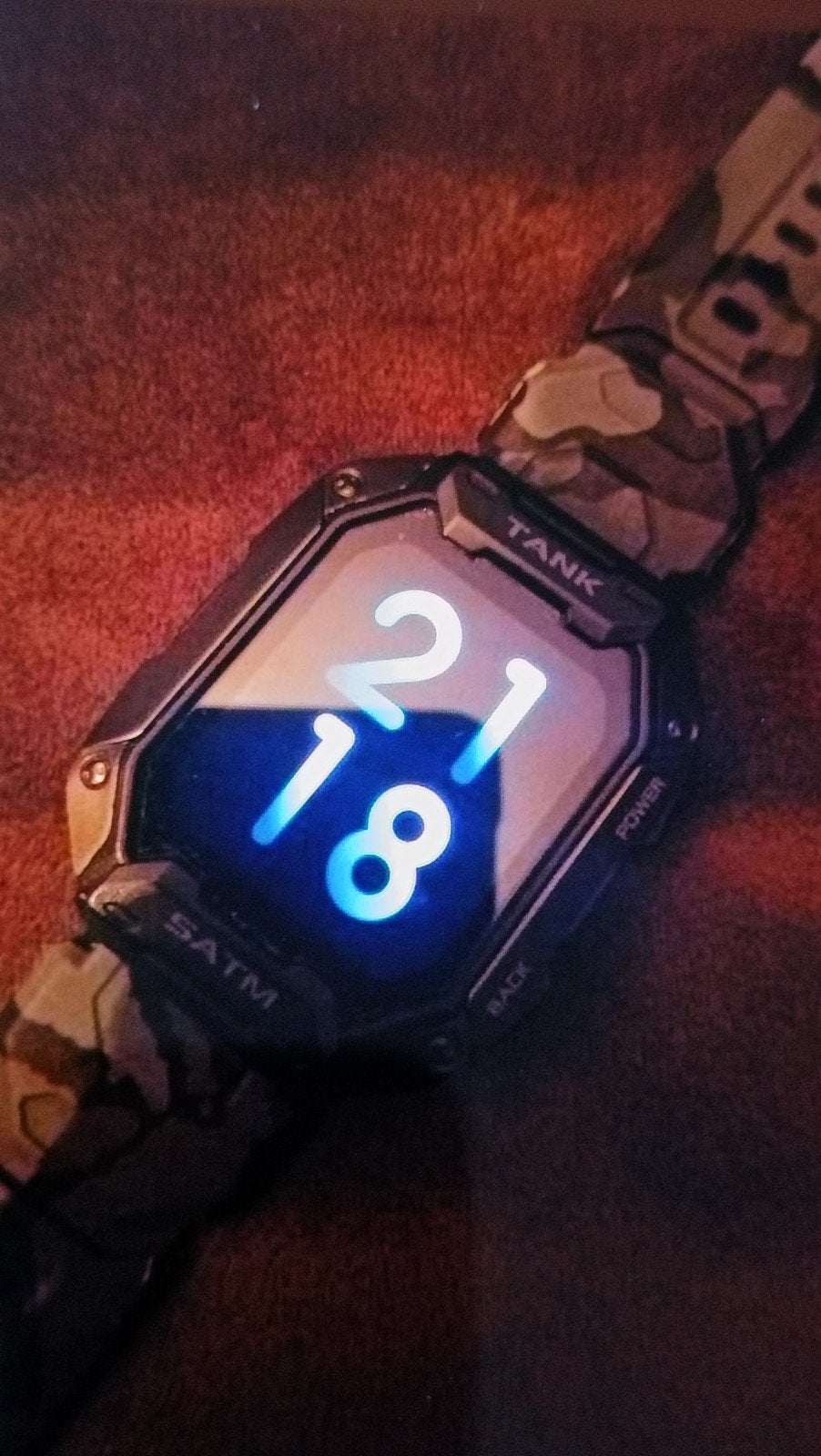 Belle montre connectée Kospet Tank 1 pour homme complète, Bijoux, Sacs & Beauté, Montres connectées, Comme neuf, Android, Enlèvement ou Envoi