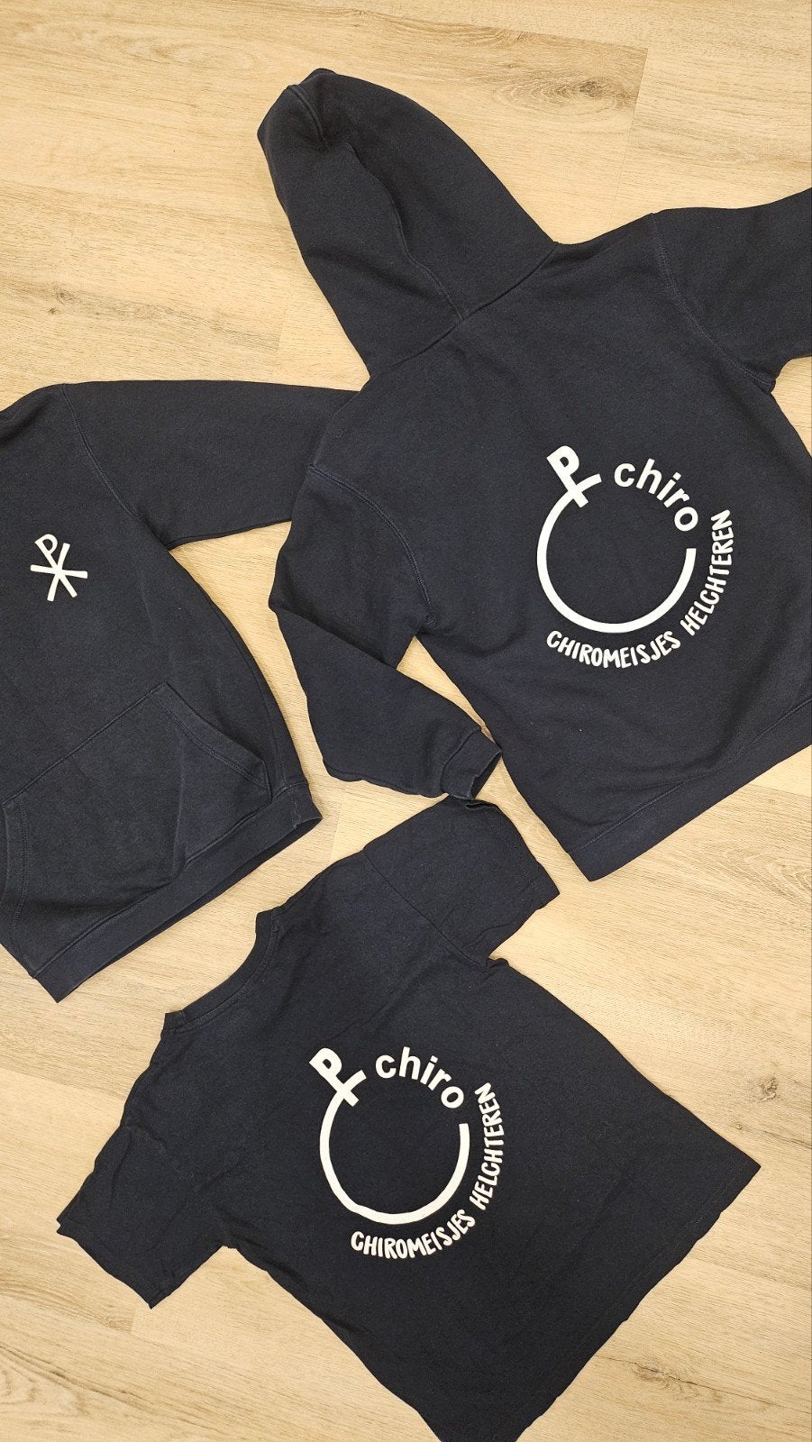 chiro hoodie t-shirt chiromeisjes Helchteren, Enlèvement ou Envoi, Pull ou Veste, Comme neuf, Chiro 😀