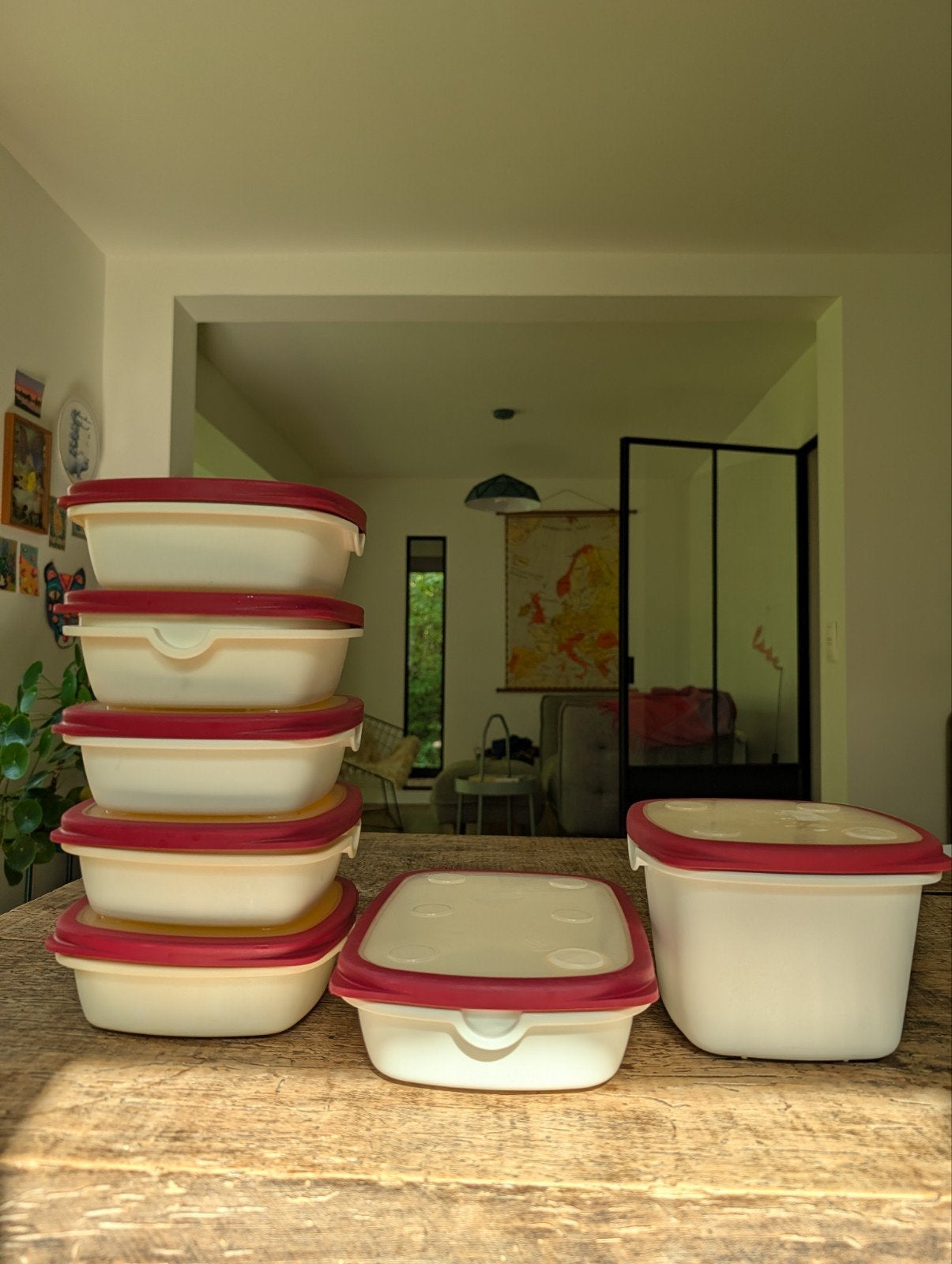 7 Ikea voorraaddozen, Huis en Inrichting, Ophalen of Verzenden