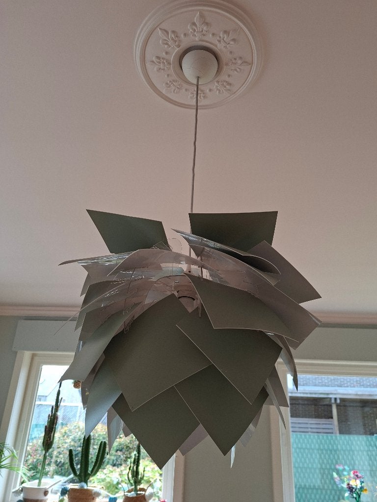 Dyberg Larsen hanglamp, Huis en Inrichting, Ophalen, Gebruikt, Kunststof, Scandinavisch