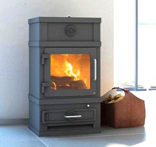 PROMO poêle à bois danois robuste de Lotus modèle 2060, Neuf, Enlèvement ou Envoi, Bois, Autoportant
