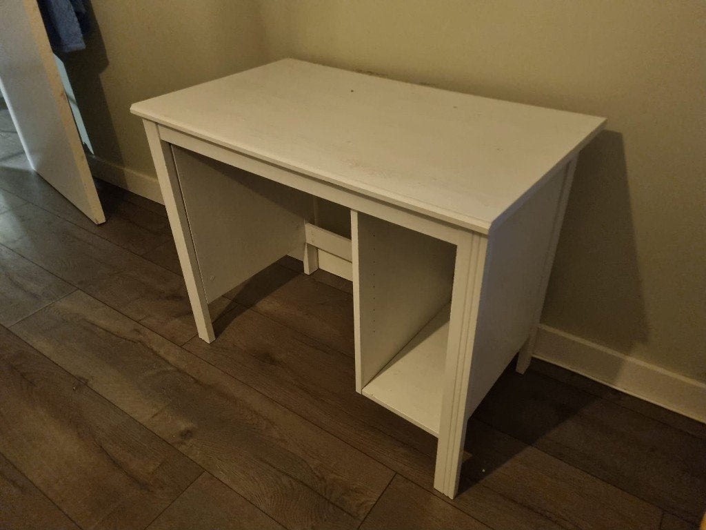 bureau, Enlèvement, Comme neuf, 70 à 120 cm, Wit