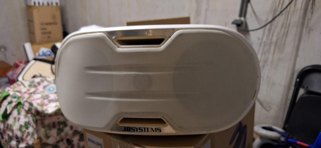 Jbl outdoor muziek systeem, Audio, Tv en Foto, Luidsprekerboxen, Ophalen, Gebruikt, Overige typen, JBL